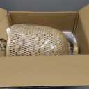 11.81" Dome Woven Pendant Light Fixture, Handmade Geometric Boho Bamboo Woven Pendant Light for Kitchen Dining Room Bedroom Living Room