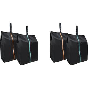 Ecoright Shoe Bags for Travel, Set of 2, 100% Recycled Water-Resistant Zipper Pouch Bags, Shoe Bags for Storage, Travel Essentials for Men & Women