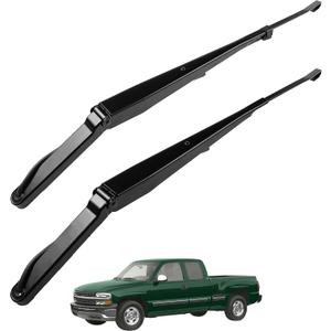 Front Windshield Wiper Arm Compatible with 1999-2002 Chevrolet Silverado Suburban GMC Sierra Yukon XL 1500 2500 HD 3500 Tahoe Replaces 42548 12487597 42535 12487596
