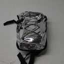 Reflective Hydration Backpack, Hydration Pack - Water Backpack with 2L/3L Hydration Bladder, Essential for Festivals - Rave Hydration Pack for Hiking, Running, Cycling, and Festivals (Silver)