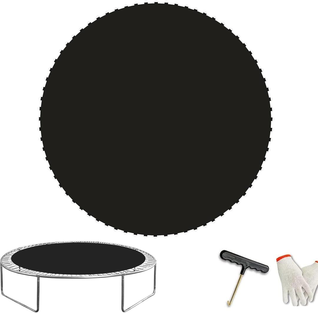 Replacement Trampoline MatHeavy-Duty, UV-Resistant & Durable Bounce Pad for 12/14/15ft Round Trampolines - Perfect for Safe & Fun Jumping
