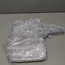 Sweetude 30 Pcs 16 x 24 Inches Extra Large Snowflake Organza Bags Christmas Mesh Gift Drawstring Bags Jewelry Pouches for Xmas Party Wedding Candy Goodie Sample Favor