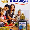 Microdyn Fruit and Vegetable Wash Solution with Ionized Silver, Non-Toxic, Iodine-Free, Odorless & Flavorless, 15 mL