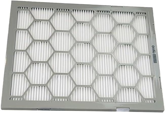 Air Filter - OlitAir Furnace/HVAC/Air Condition, 20 x 16 x 1, MERV Rating 8-5-Pack with Reusable ABS Plastic Frame - Pleated, PET/PP