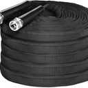 50 FT Garden Hose - Ultra Lightweight, Super Flexible, Durably Kink - Proof for Garden, RV, Marine & Camping