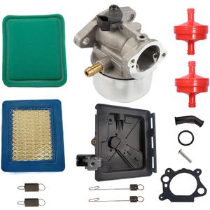 Carburetor Kit 799868 Replacement for Briggs 694202 693909 692648 499617 498170 497586 498254 497314, for Toro 16400 16401 20010 20020 20021 20022 20023 20030