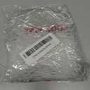 SIDAZON 3 Inch 500 Pcs Plastic Fasteners Hang Tags Clear Snap Lock Pins Security Loop Price Tag Pins Safety Ring Ties for Retail Store Clothing Accessory (3 500pcs, Clear)
