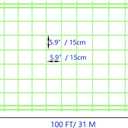 Green Garden Trellis Netting 5x100 ft Heavy Duty Polypropylene Plant Support Net for Climbing Vegetables Fruits Flowers