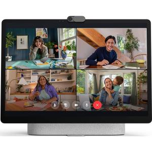 Meta Portal Plus - Smart Video Calling 14 Touch Screen with Stereo Speakers  Grey