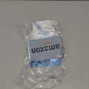 Melsan 2x4 Inch Adhesive Square Hook and Loop Tape - 12 Sets - Sticky Back Fastener for Indoor or Outdoor Use - Instead of Holes and Screws, Black