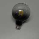 ONEWISH LED Globe Bulb, Warm White 300LM 2700K 4W, 35W Equivalent, E26 Base, Edison Light Bulb for Home Decor, 1 Pack (Black)