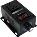 Single-Phase Voltage Regulator 110-220V PWM AC Controller Switch 40A 10000W Suitable for Heater Temperature Adjustment, Electric Drill Variable Speed, Electric Furnace Thermostat