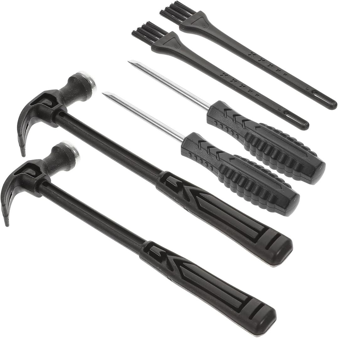 Gadpiparty 2 Sets Experiment Toy Digging Tools for Kids Dinosaur Dig Tools Kit Educational Learning Toy Digging Chisel Excavation Tool Hammer kit for Gems Fossils