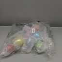 12 Pcs Glass Christmas Ball Ornaments, Shiny Heart Hand Blown Glass Ornaments Hanging Balls, Xmas Tree Wedding Holiday Decor for Christmas Tree Decoration (Silver)