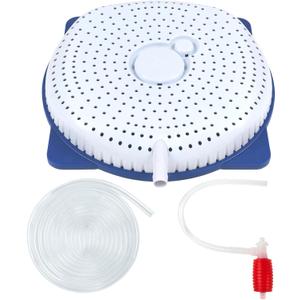 Pool Cover Water Siphon Pump Kit, Automatic Removal for Above Ground Swimming Pools Cover Drain Pump with Hose & Pump for Above Ground Swimming Pools, Covers, & Hot Tubs Winterizing Kit