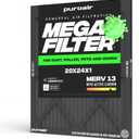 PuroAir MegaFilter 20x24x1 Air Filter MERV 13 HVAC Furnace Filter (1-Pack)