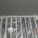 Babelio Baby Gate for Stairs & Doorways, 26-43" W 34" H Extra Tall| No Bottom Bar| Easy Installation| One-handed Operation| Auto-close| Hardware Mount (Drill Needed) Safety Dog/Pet Gate Indoor (White)