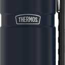 THERMOS Stainless King Vacuum-Insulated Beverage Bottle, 40 Ounce, Midnight Blue