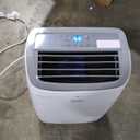 BLACK+DECKER Portable Air Conditioner, 8,000 BTU (3,950 BTU SACC) for Rooms up to 400 Sq. Ft., Portable AC with Follow Me Remote Control and Window Kit, BPACT08WT, White