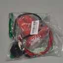 7/8" 22mm Twist Throttle Accelerator Soft Rubble Handle Grip Cable kit for 50cc 90cc 110cc 125cc 4-Stroke SSR Coolster Apollo CRF50 Roketa Pit/Dirt/Mini/ATV Quad Pocket Bike (Red)