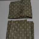 ZWJD Pillow Covers 18x18 Set of 2 Soft Polyester Textured Pillow Covers with Stylish Flange Edge Cozy Farmhouse Throw Pillows for Couch Bed Sofa Living Room (Olive Green)