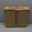 Modern Acrylic Chandelier Shade, 3-Tier Beaded Crystal-Like Ceiling Light Cover Clear Glassy Design for Bedroom, Wedding or Party Decoration