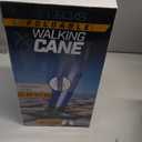 Walking Cane for Women & Men - Self Standing Adjustable Folding Cane with T Handle and 360 Pivot Base - Lightweight Foldable Walking Stick for Seniors - Collapsible Cane for Walking