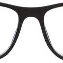 Clear Readers by SAV Eyewear, ECLB01 Blue Light Reading Glasses - Value Priced, Lightweight Frames, Scratch-Resistant Blue Light Lenses (Black, 1.25, Diopters)