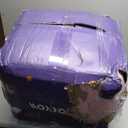 MAXYOYO Bean Bag Chair for Adults, Large 5 ft Bean Bag Chair with Foam Filling, Ultra Soft Fur Lazy Sofa for Living Room Bedroom, Machine Washable Cover (Pink)