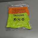 2 x Women's Neon Scrunch Crew Socks 80s 90s Retro 3-Pack Cotton Stacked Boot Calf Cozy Ribbed Slouchy Socks Size 5-10 (1-white/Neon Green/Neon Orange)