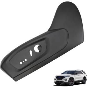 Drive Side Seat Trim Panel Bezel Cover Compatible with 2020-2023 Ford Explorer MB5Z7862187EC MB5Z-7862187-EC Black