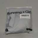 RUNNING GIRL Sports Bras for Women High Support, Criss-Cross Back Strappy Sports Bras for Women with Sewn in Pads(Grey,XL)