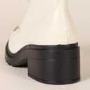 Amazon Essentials Women's Moc Toe Combat Boots (M)