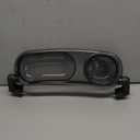 Snack Tray Fits for UPPAbaby Vista/Vista V2/Vista V3/Cruz/Cruz V2/ RumbleSeat/RumbleSeat V2, Stroller Tray with Cup Holder & Recessed Bowl, Dishwasher Safe, Quick Attachment, Folds with Stroller, Grey