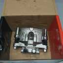 A-Premium Rear Right Disc Brake Caliper Assembly with Bracket Compatible with Chrysler, Dodge, Jeep and Mitsubishi Models - 200, Sebring, Avenger, Caliber, Compass, Patriot, Lancer