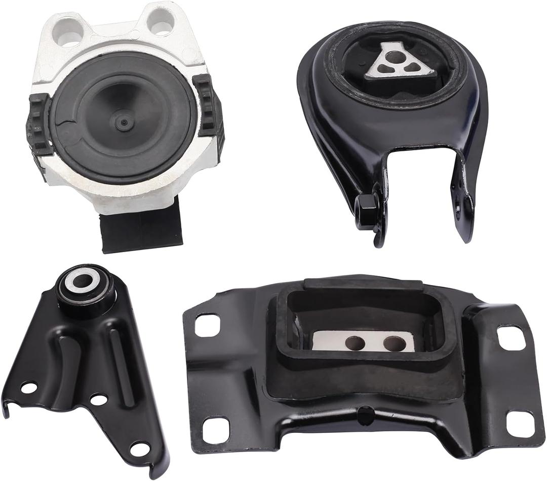 Engine Motor and Transmission Mount Kit Compatible with 2010-2013 Mazda 3 2.0L Automatic Transmission Set of 4