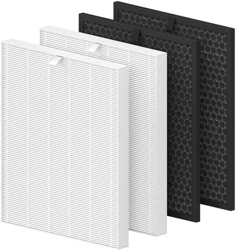 Filter Q – 1712-0123-00 Replacement filter for Winix 5510 and 5520 Air Purifier, 5510 Replacement Combo Pack Includes: 2 HEPA & 2 Carbon Filter