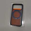 TORRAS Upgrade 360 Magnetic Stand for iPhone 17 PRO Case with Camera Control Button, Fit for MagSafe, Mil-Grade Protection, Slim Soft Edge Translucent Back for iPhone 17Pro 6.3 inch, Deep Blue