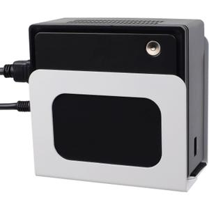 Adjustable Cable Box Mount Small Modem Wall Mount for Small Wide Media Devices Like Cable Boxes, Modems,DVD Players, Beelink Mini PC, Apple TV, Mac mini,Roku and More(Wide)