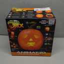 Jabberin Jack Rockin Jack Edition Talking Animated Pumpkin with Built in Video Projector & Speaker Plug'n Play