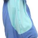 Wishliker Adult Onesie Animal Pajamas Halloween Cosplay Costumes Party Wear Blue (X-Large)