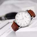 BUREI Men Watches Fashion Minimalist Analog Calendar Quartz Waterproof Watches for Men Women Student.