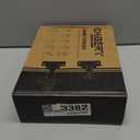 Chibery 50 Pack Full Overlay Cabinet Hinges, Regular Standard Closing, Slide-on, Self-Closing, Frameless Concealed Euro 105 Degree Compact Hinges for Kitchen, Bathroom, 3/4" Overlay, Nickel Plated