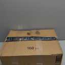 Artoid Mode Xmas Tree Gingerbread Man Snowman Christmas Kitchen Mats Set of 2, Winter Low-Profile Home Decor Kitchen Rugs for Floor - 17x29 and 17x47 Inch