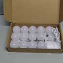 SZXJY LED Vanity Lights for Mirror, Hollywood Style Vanity Lights with 10 Dimmable Bulbs, Adjustable Color & Brightness, USB Cable, Mirror Lights Stick on for Makeup Table Dressing Room (14 Lights) - Amazon.com