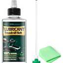 Silicone Treadnmill Belt Lubricants/Lubes, High Temperature Resistant and Stable Lubricant,with Hard Application Tubes and Precision Screw Caps for Easy Use