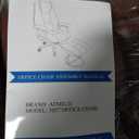 ATMILD Office Chair Big and Tall, High Back Ergonomic Office Chair with Padded Armrest, 400 lbs,PU Leather (Brown)