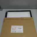 upsimples 11x14 Diploma Frame Certificate Degree Document Frame with High Definition Glass, 8.5 x 11 with mat for Wall and Tabletop, Black Double Mat, 1 Pack