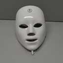 7-1 Colors Red Light Therapy For FaceLED Facial Skin Care Mask,Red Light Mask for Face, LED Facial Mask Light,Salon or Home,White.