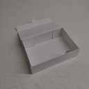 Purple Q Crafts Premium White Glossy Gift Box with Magnetic Closure 1 PACK - 10 x 7 x 3 Inches - Includes Ribbon and Gift Card - Elegant Presentation Box for All Occasions